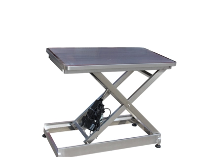 PJZ-06 Vet operativbord Rostfritt stål platt lyftbord för husdjursjukhuset